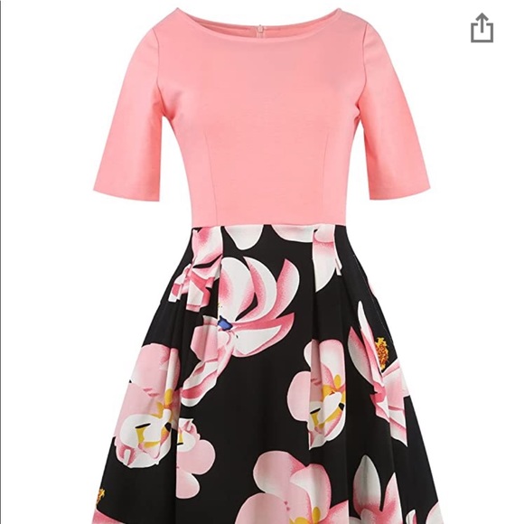 Pink Swing Dress - Picture 2 of 8